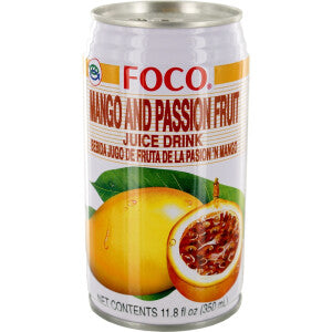 FOCO Mango- und Passionsfruchtgetränk 350ml