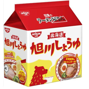 Nissin Ramen Shop Asahikawa Sojasauce 5 Packungen 445g