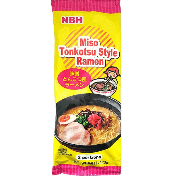 NBH Tonkotsu Style Ramen Miso, 2 Portions 220 g