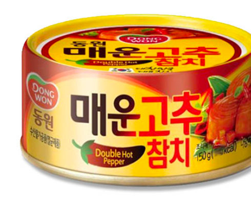 DONGWON Gochuchamchi Thunfisch mit doppel scharfer Pfeffersoße 150g