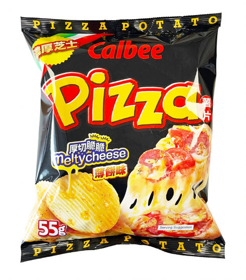 CALBEE Kartoffelchips Pizza 55 g