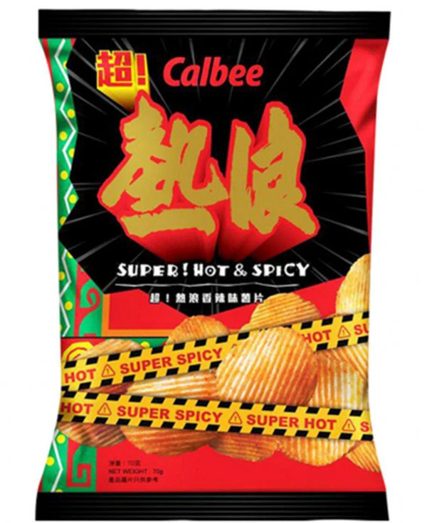 CALBEE Kartoffelchips BBQ extra pikant