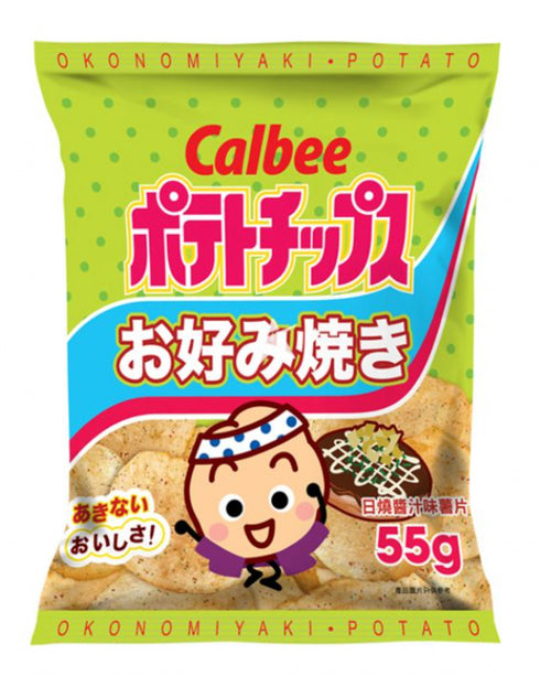 CALBEE Garnelencracker Okonomiyaki 90 g