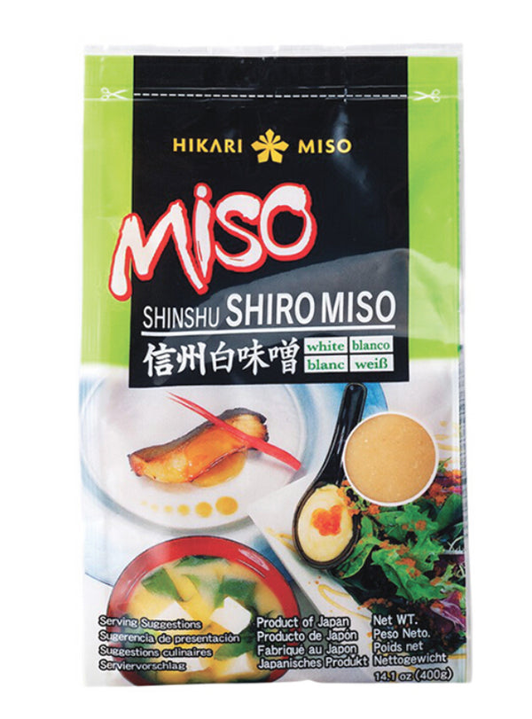 Hikari Miso Soybean Paste White Shiro Miso 400 g