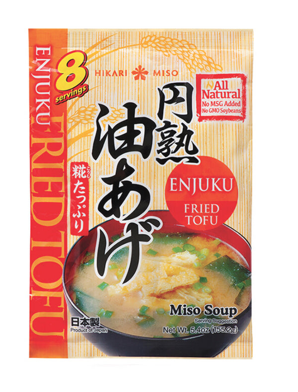 MHD: 08.02.2024 Hikari Miso Enjuku Fried Tofu Miso Soup 155g