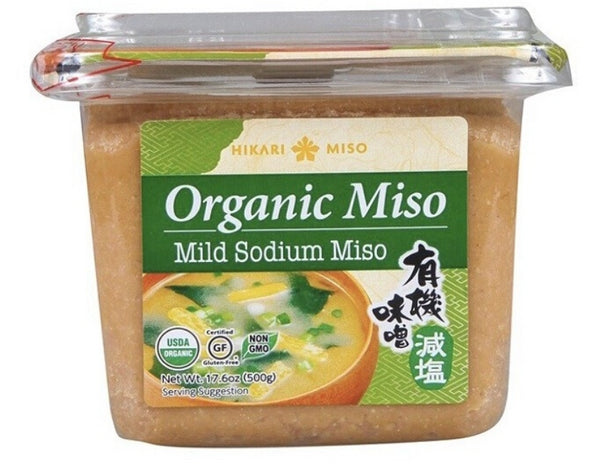 Hikari Miso Organic Mild Sodium Miso Paste 500 g