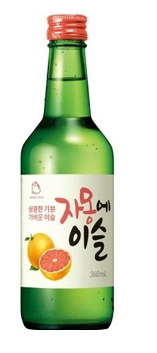 JINRO Soju Jamongheisul Grapefruit 13% Alk 360ml