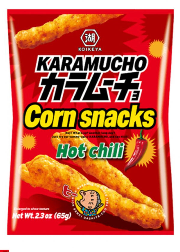 MHD: 24.06.2024 Koikeya Karamucho Mais Snack Chili 65g