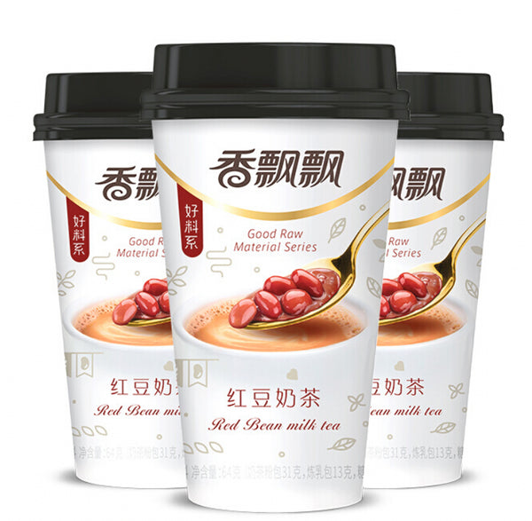 XiangPiaoPiao Red Bean Milk Tea 3*64g