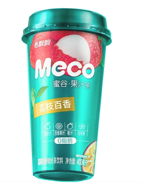 XiangPiaoPiao Juice Tea (Lychee & Passion Fruit) 400ML