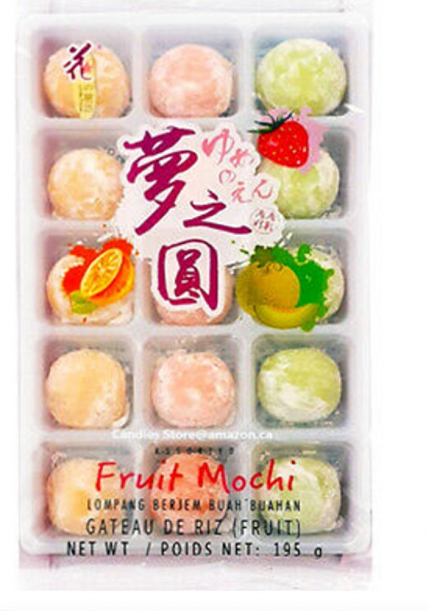 MHD: 02.07.2024 LOVES FLOWER Früchte Mochi 195g