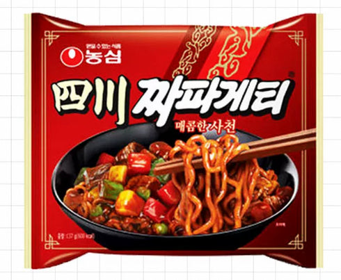 MHD: 06.06.2024 Nongshim Jjajangmen Scharf & Würzig Nudeln 137 g