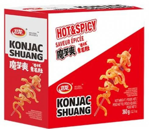 MHD: 01.12.2023 Weilong Konjac Shuang Hot & Spicy 360g