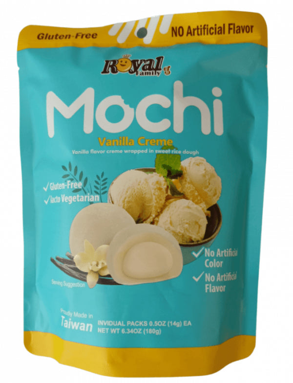 Royal Family Mochi-Vanille-Creme, glutenfrei 180g