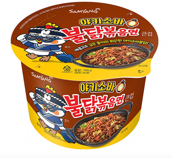 SAMYANG Yakisoba Buldak Ramen im großen Becher 100g