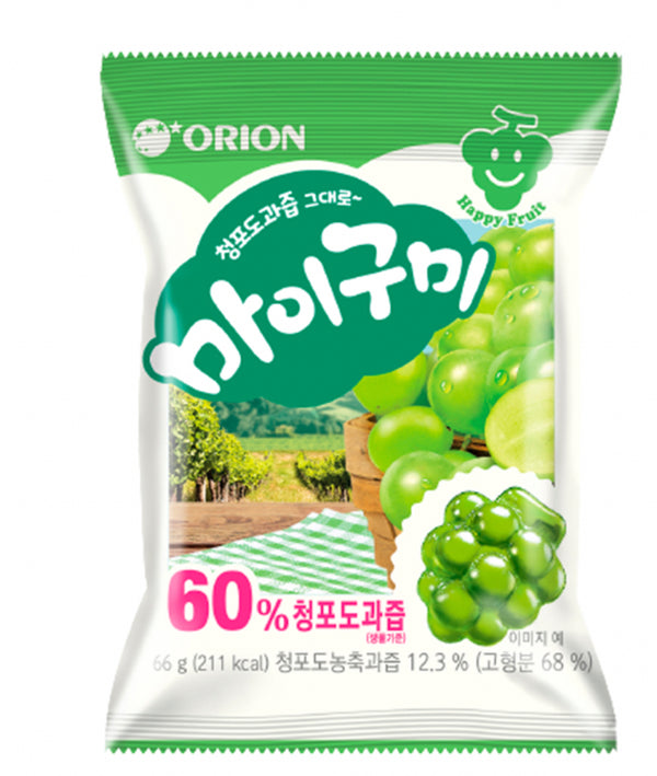 ORION My Gummy Weiss Traubengeschmack Kaugummi 66g