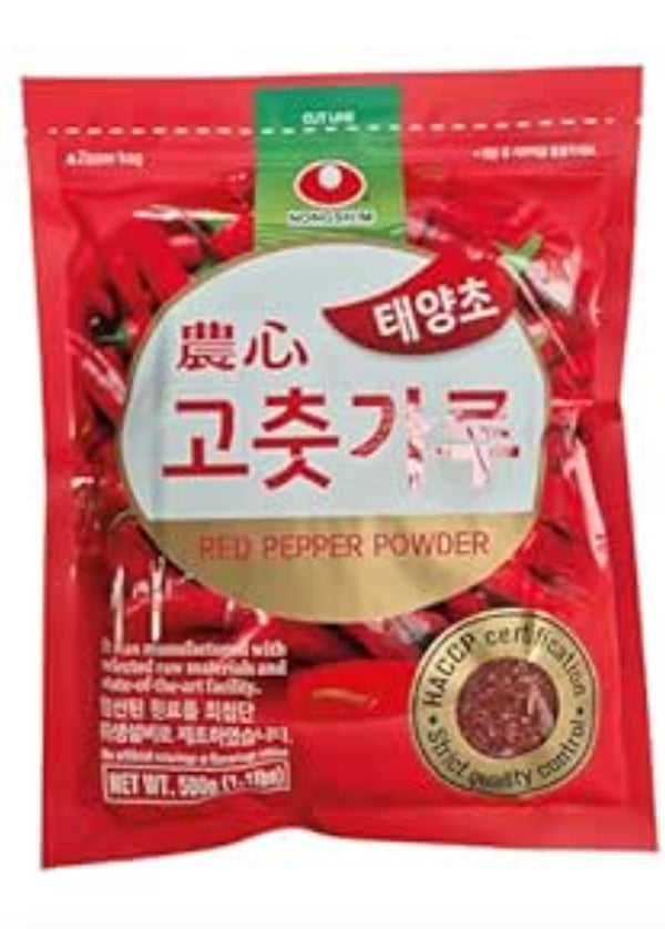 NONGSHIM Chilipulver Grob Rot 500g