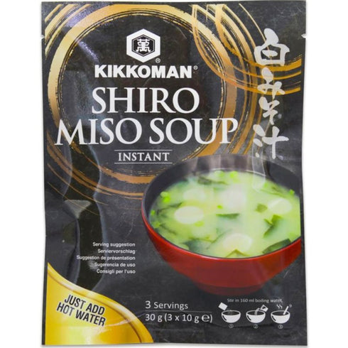 KIKKOMAN Instant Misosuppe hell 3 Portionen 30g