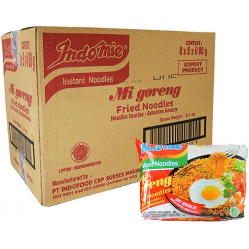 Indomie Noodle Mi Goreng 40 x 80 g  1 box