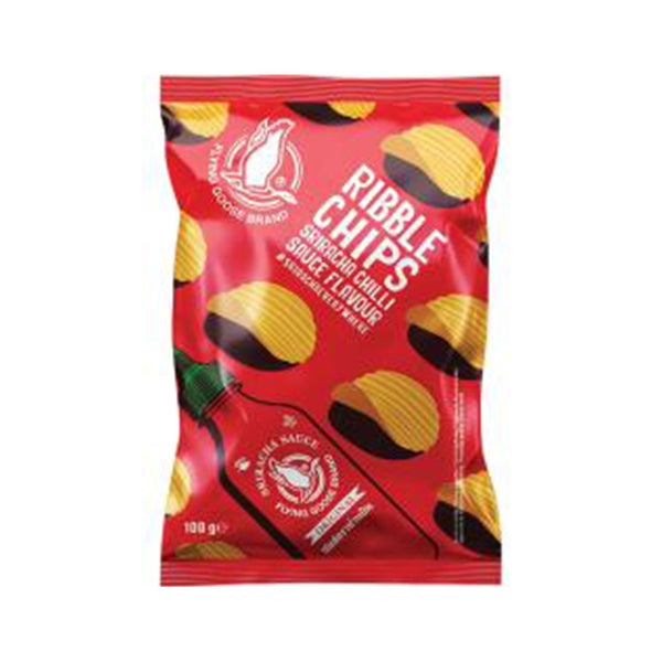 FLYING GOOSE Ribble Chips - Sriracha Chilisaucengeschmack