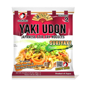 Otafuku Yaki-Udon-Nudeln mit Sukiyaki-Sauce (2 Portionen)