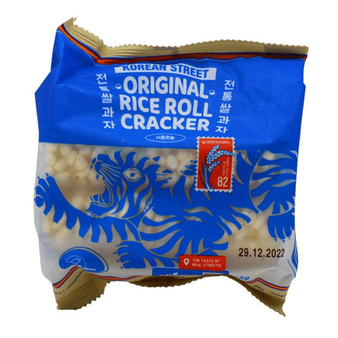 Allgroo Korean Street Rice Roll Cracker, Original Geschmack 55 g