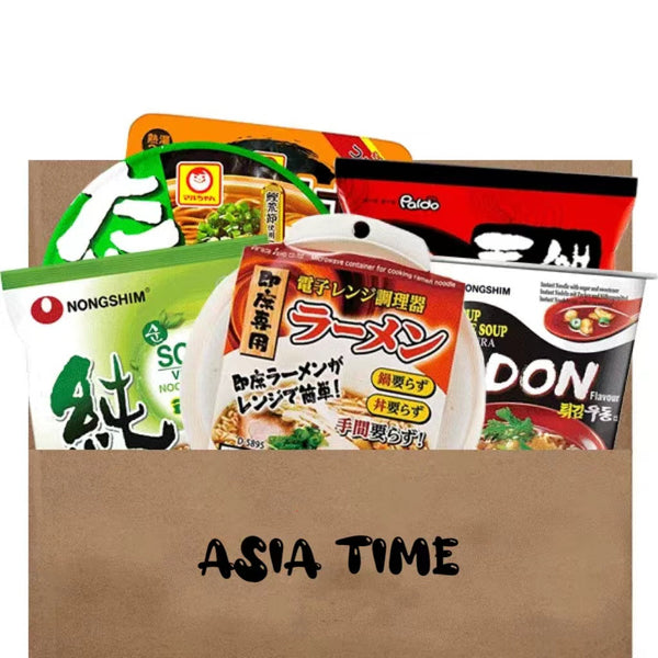 ASIATIME Nongshim & paldo Ramen Starter Box für Anfänger