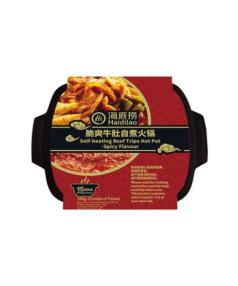 Haidilao Instant Hotpotgericht Rindermagen scharf 380 g