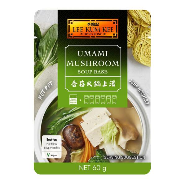 MHD:28.02.2024 Lee Kum Kee Umami-Pilzsuppe Basis 60 g