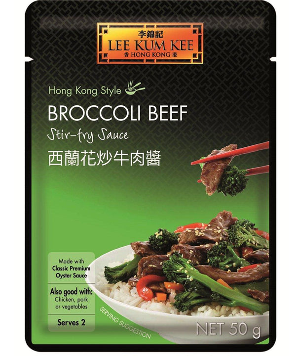 MHD:22.03.2024 Lee Kum Kee Würzpaste für Broccoli & Rindfleisch 50 g