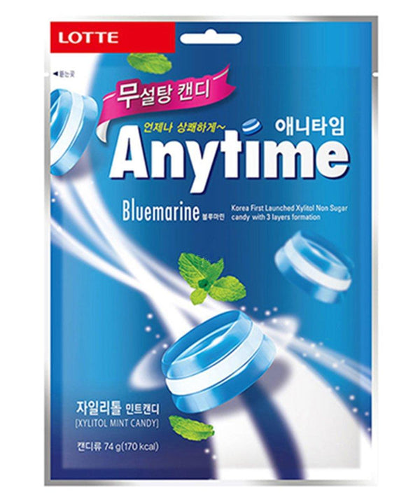 LOTTE Bonbon Anytime Milch & Minze 74 g