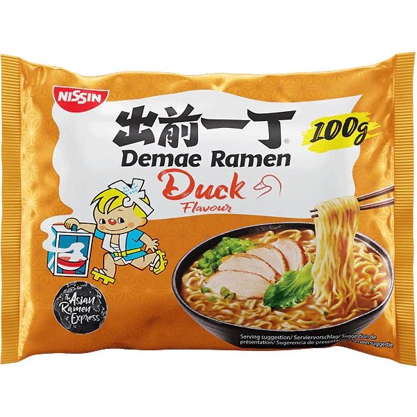 Nissin Demae Ramen Kamo Entenfleisch 100 g