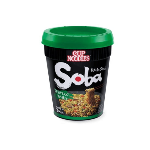 Nissin Instant Weizen Nudeln Soba Teriyaki 90 g