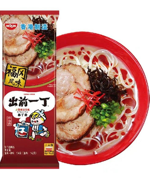 Nissin Damae Ramen Aka scharf Tonkotsu 174 g