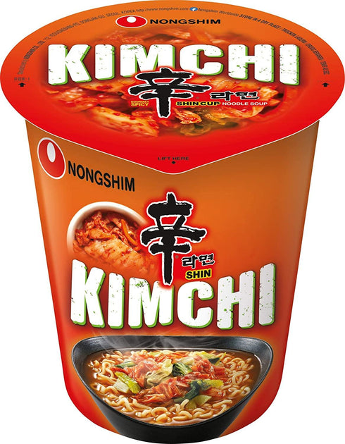 Nongshim Kimchi Instant Nudeln im Becher 75 g