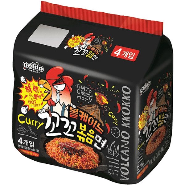 MHD:22.04.2024 Ramen Paldo Volcano Chicken Multi-Pack 140 g x 4