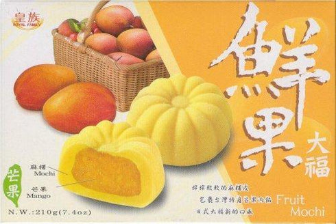 MHD:31.12.2023 ROYAL FAMILY Frucht Mochi Mango 6 x 35 g