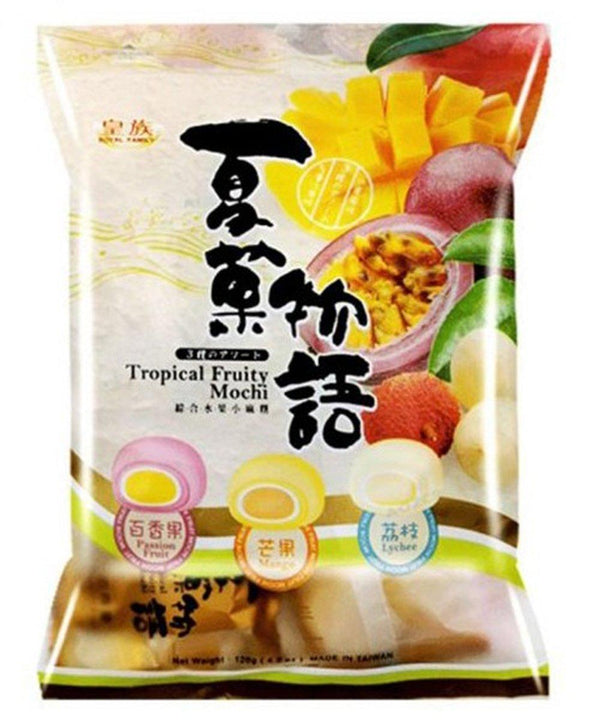 ROYAL FAMILY Mochi Tropischer Früchte-Mix 120 g