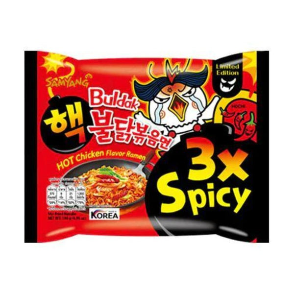 Samyang Buldak Hot Chicken Flavor Ramen - 3 x SPICY 140 g