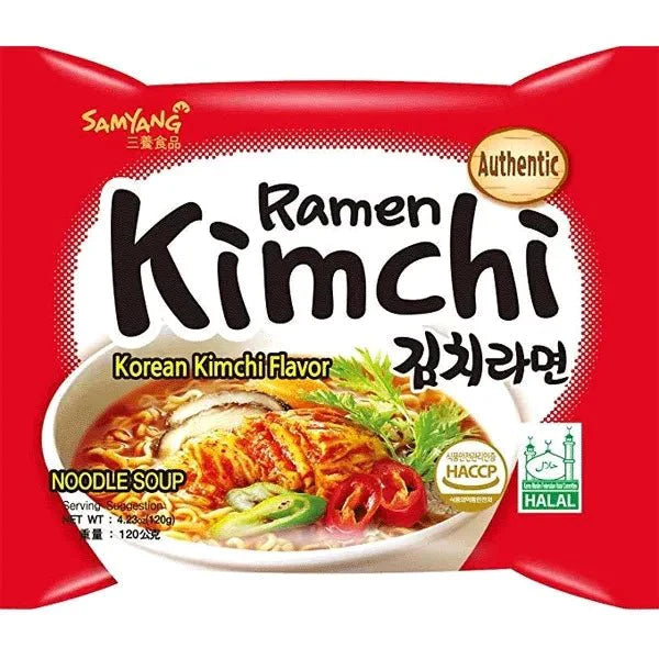 MHD:15.05.2024 Samyang Instant Nudelsuppe Kimchigeschmack 120 g