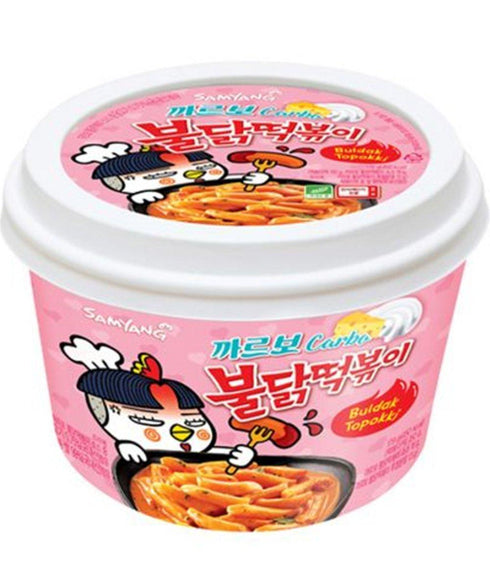 Samyang Instant Reiskuchen Carbonara Käse-Geschmack 179 g