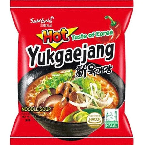 Samyang Yukgaejang Spicy Mushr Ramen 120 g