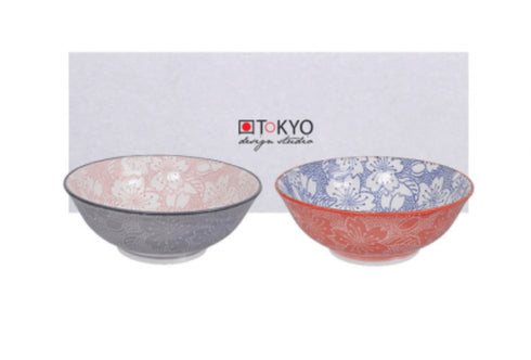 TDS, 2 Schalen Set, Mixed Bowls Sakura, Ø 19,7 cm