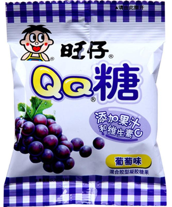 Want Want QQ Gummibonbons Trauben 70 g - Asia Time