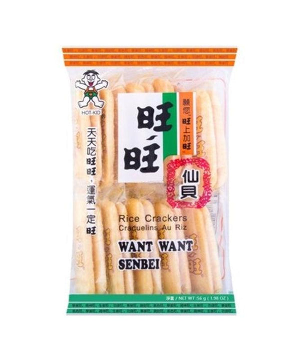 Want Want Reiscracker Senbei 56 g