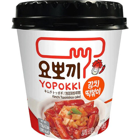 YOUNG POONG Yopokki Reiskuchen Tasse Kimchi 115 g